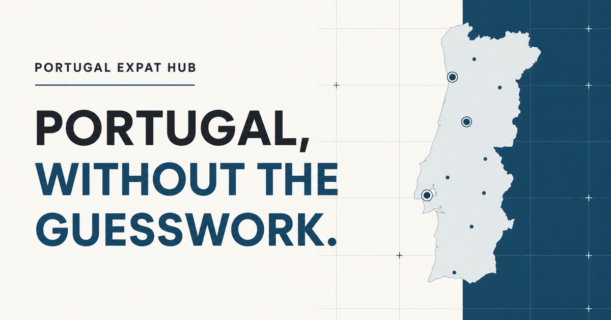 Portugal Hub map and brand campaign